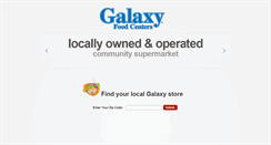 Desktop Screenshot of galaxyfoodstores.com