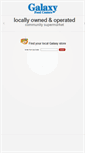Mobile Screenshot of galaxyfoodstores.com